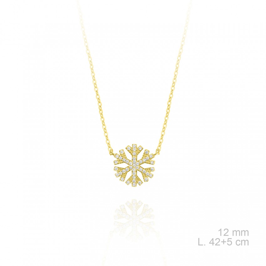 Gargantilla de Plata de Ley y circonitas