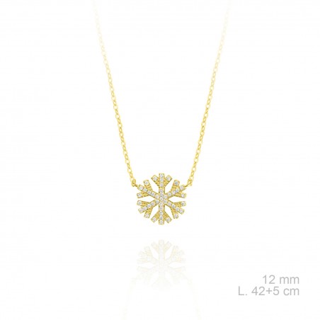 Gargantilla de Plata de Ley y circonitas